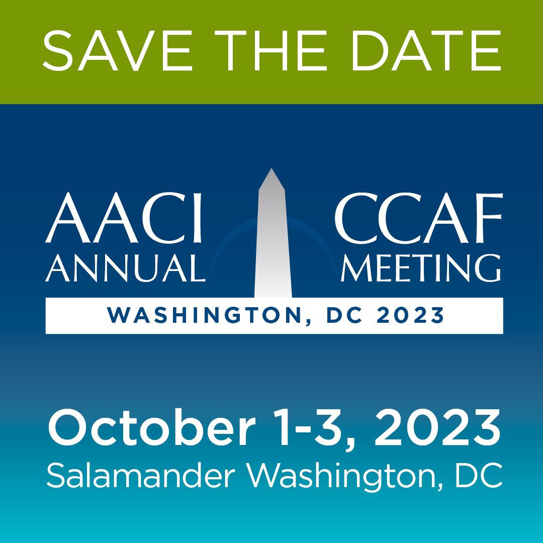 2023 AACI/CCAF Annual Meeting, October 1-3, 2023
